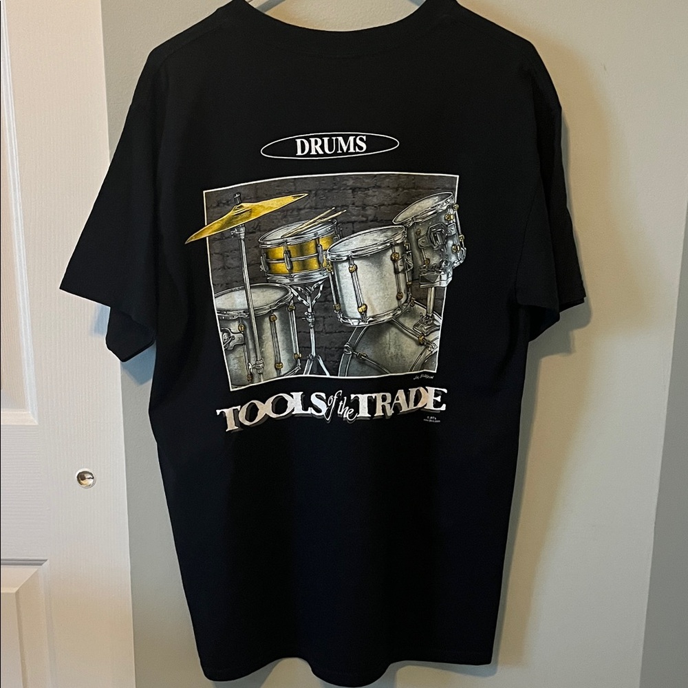 Drums T-Shirt “Tools of the Trade” - Men’s Large